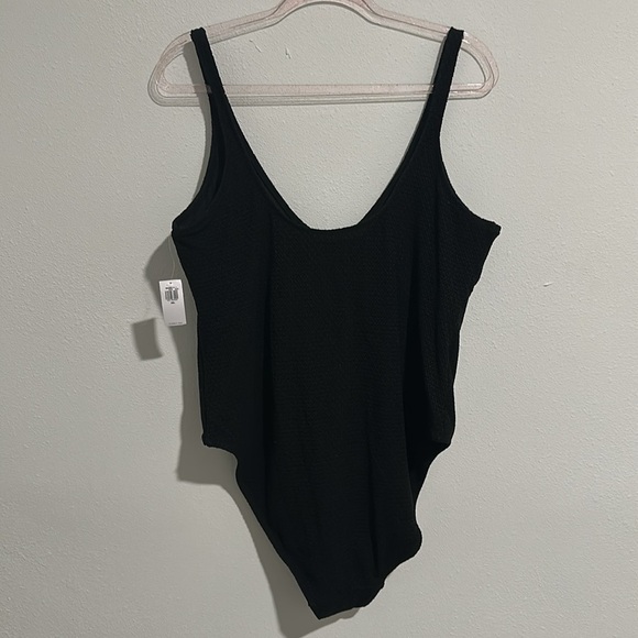 Crochet One-Piece Swimsuit - Picture 9 of 9